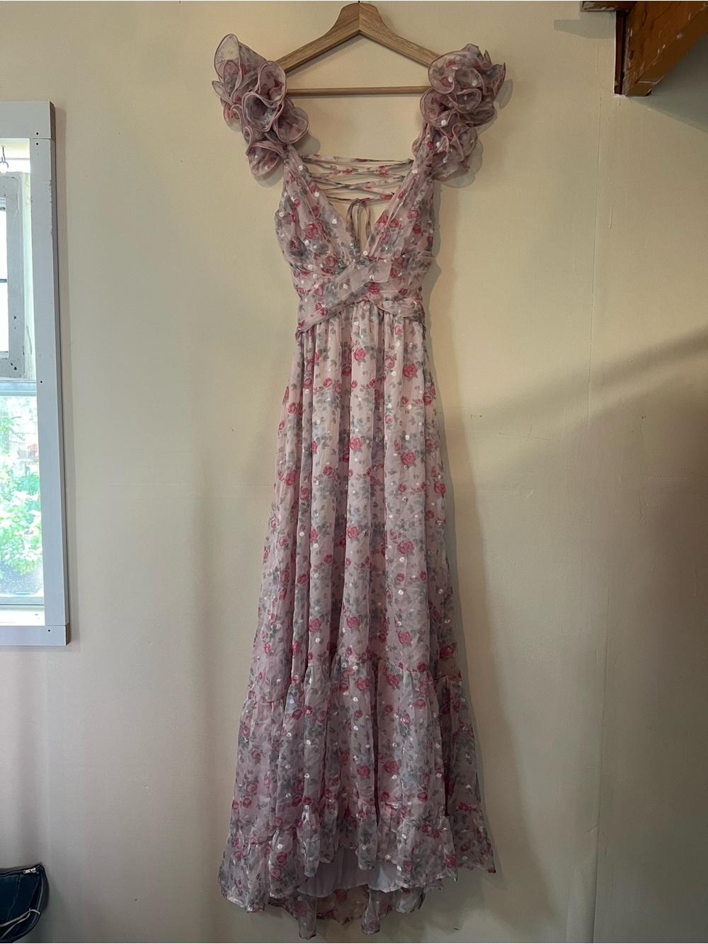 Storia floral maxi dress